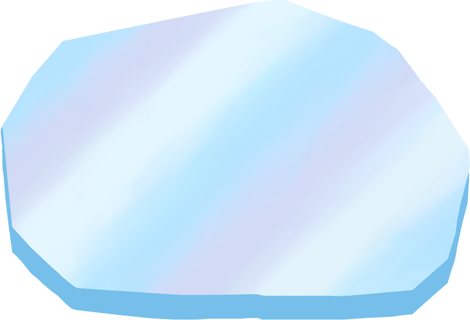 Graphic of an iceberg